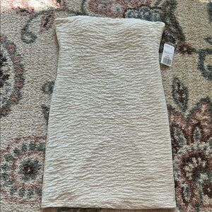 NWT Medium Forever 21 Sparkly Cream Dress